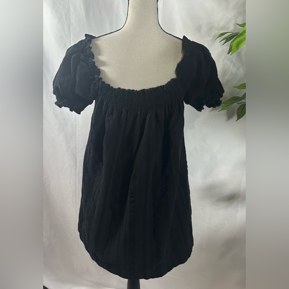 Free People Black Mini Dress 🌴🤍 - Picture 8 of 11